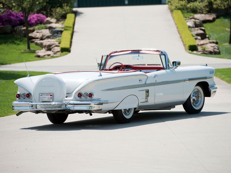  Chevrolet Bel Air Impala Convertible 1958 года  (фото 8 из 67)